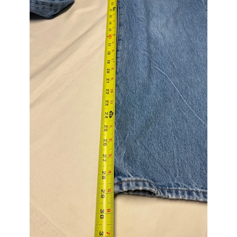 Levis 501 90s Premium Big E Mens Jeans Blue‎ Straight Leg Fly W31 L30 A1959-0012
